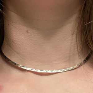 925 Vintage Faceted Necklace